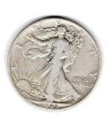 1943-D Liberty Walking Half Dollar Circulated 90% Silver US Coin - $33.25