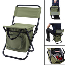 Chair Camping Portable Folding Fishing Storage Bag Outdoor Seat Garden P... - £18.88 GBP