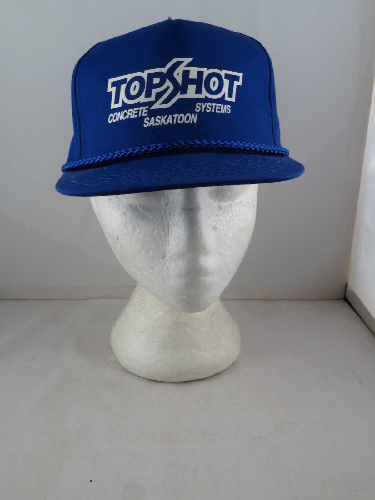 Vintage Screened Hat - Top Shot Concrete Saskatoon - Adult Snapback - $29.00