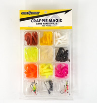 Luck-E-Strike Crappie Magic, Grub Panfish Fishing Kit, 100 Pieces New In Package - £7.08 GBP