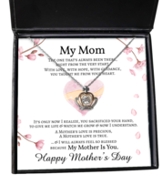 Mom Necklace My Mother Is You Crown-MC-NL - £51.75 GBP