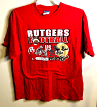Champion Rutgers Football 10/18/07 Knights vs. USF Bulls T-shirt Size XL - £11.06 GBP
