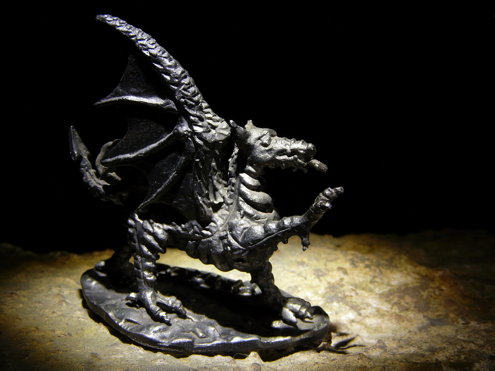 GRYPHON GRIFFIN The KING of ALL CREATURES Antique Altar Statuette izida haunted - $343.00
