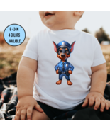 Infant T-Shirt Police Pup Tee Cute Cartoon Doberman Dog Cop Fun Baby Sho... - $31.89 CAD