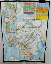 Vintage Map – New York City Subway Map 6519 - £17.38 GBP