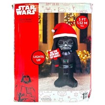 Star Wars Darth Vader Christmas Inflatable 5ft LED (USED IN GOOD CONDITION) - $32.66