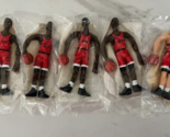 CHICAGO BULLS Bendable Figures GRANT PIPPEN KING PAXSON ARMSTRONG 90s Ho... - $18.69