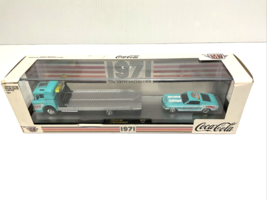 M2 Machines Coca~Cola 1970 Ford C-950 &amp; 1968 Ford Mustang GT UNTY01 1:64 Scale - £11.98 GBP