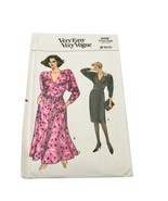 Very Easy Very Vogue 9458 Misses Dress Size 8-10-12 Pattern Uncut - £7.04 GBP