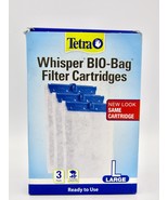 Tetra Aquarium Fish Tank BIO-Bag Whisper Filter Cartridges, LARGE, 3-Pack - £15.75 GBP