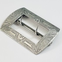 Vintage Tiffany &amp; Co Belt Buckle Mens Unisex in Sterling Silver - £393.80 GBP