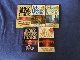 5 Book Set By Mary Higgins Clark [Paperback] Mary Higgins Clark - $39.20