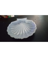 Handmade Blue Resin Seashell Soap Dish - $9.50