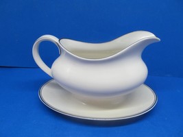 Royal Doulton Argenta TC1002 Gravy Boat With Attached Underplate Appears... - $59.00