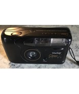 Vivitar Opus 35 Motor Camera Black Palm Size Vintage with Strap - $47.06 CAD