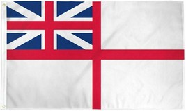 British White Ensign 3x5 United Kingdom Great Britain UK Naval Royal Navy Flag - £15.79 GBP