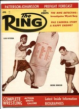 The Ring Magazine April 1961 Floyd Robinson- Ingemar Johansson - £53.41 GBP