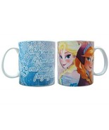 Walt Disney Frozen Movie Elsa and Anna Act of True Love 14 oz Ceramic Mu... - £7.76 GBP