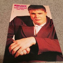Take That Gary Barlow teen magazine poster clipping Fast Forward boyband... - $6.00