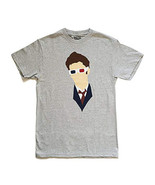 Doctor Who David Tennant Vector Head T-Shirt - M - £28.89 GBP