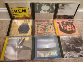Lot of 9 R.E.M. CDs: It&#39;s The End of the World, Reconstruction, Eponymous, Out o - £26.47 GBP