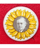 Alf Landon 1936 Presidential Campaign Pinback Button Pin Amoco Oil 1972 ... - $184.16 MXN
