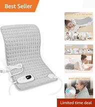 Versatile Flannel Heating Pad with Auto Shut-Off - 24x12 Inch for All Bo... - $40.54