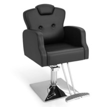 Heavy Duty Salon Chair with 360 Degrees Swivel-Black - Color: Black - €272,50 EUR