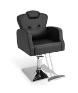 Heavy Duty Salon Chair with 360 Degrees Swivel-Black - Color: Black - €274,14 EUR