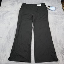 Dickies Pants Womens LG Black Scrubs Medical Uniform Adjustable Fit Bottoms - $22.75