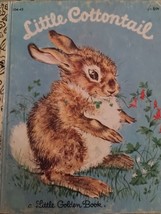 Vintage 1960 Little Cottontail~Little Golden Book~Very Good - £3.96 GBP