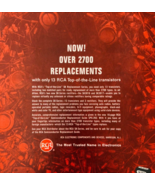 1965 RCA Transistor Parts Advertisement Vintage Electronics Supply DWU16C - $368.02 MXN