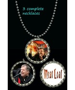 Meat Loaf meatloaf singer necklaces necklace photo picture lot of 3 keep... - £8.59 GBP