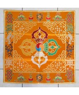 Tibetan Buddhist Cross Vajra Silk Brocade Shrine Table Cover Altar Cloth... - £29.82 GBP