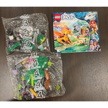 Lego Elves #41175 Incomplete Sealed Part Bags #3 &amp; 4 Instruction Booklet - $54.99