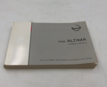 2008 Nissan Altima Owners Manual Handbook OEM I02B39002 - $29.69