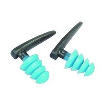 Speedo Biofuse Aquatic Earplugs - Grey/Blue, One Size  - £22.92 GBP