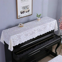 78x35inch Beige Color Elegant Piano Dust-proof Cover Dust Flower Cloth T... - £21.19 GBP