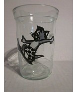 Vintage 1990 Welch&#39;s TOM &amp; JERRY Small Jelly Glass - TOM Surfing - £3.97 GBP