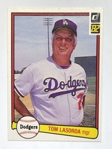 Tommy Lasorda 1982 Donruss #110 Los Angeles Dodgers MLB Baseball Card - £0.85 GBP