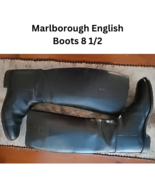 Vintage Marlborough English Riding Boots Size 8 1/2 Pre-Loved With Boot ... - £87.90 GBP