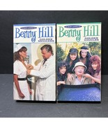 BENNY HILL VHS LOT OF 2 - GOLDEN SNIGGERS / GOLDEN GIGGLES [NEW SEALED] ... - $172.98 MXN
