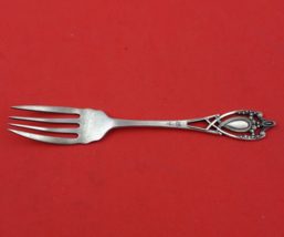 Monticello by Lunt Sterling Silver Beef Fork 5 7/8&quot; Heirloom Silverware - £70.60 GBP