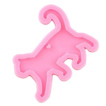 Walking Cat Silicone Mold DIY Keychain Necklace Jewelry Pendant Resin - £11.51 GBP