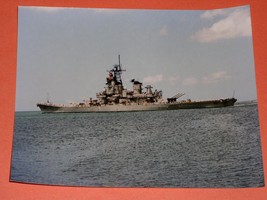 USS Missouri Battleship Military Photo 1991 Operation Desert Storm DNSC-92-02879 - £31.44 GBP