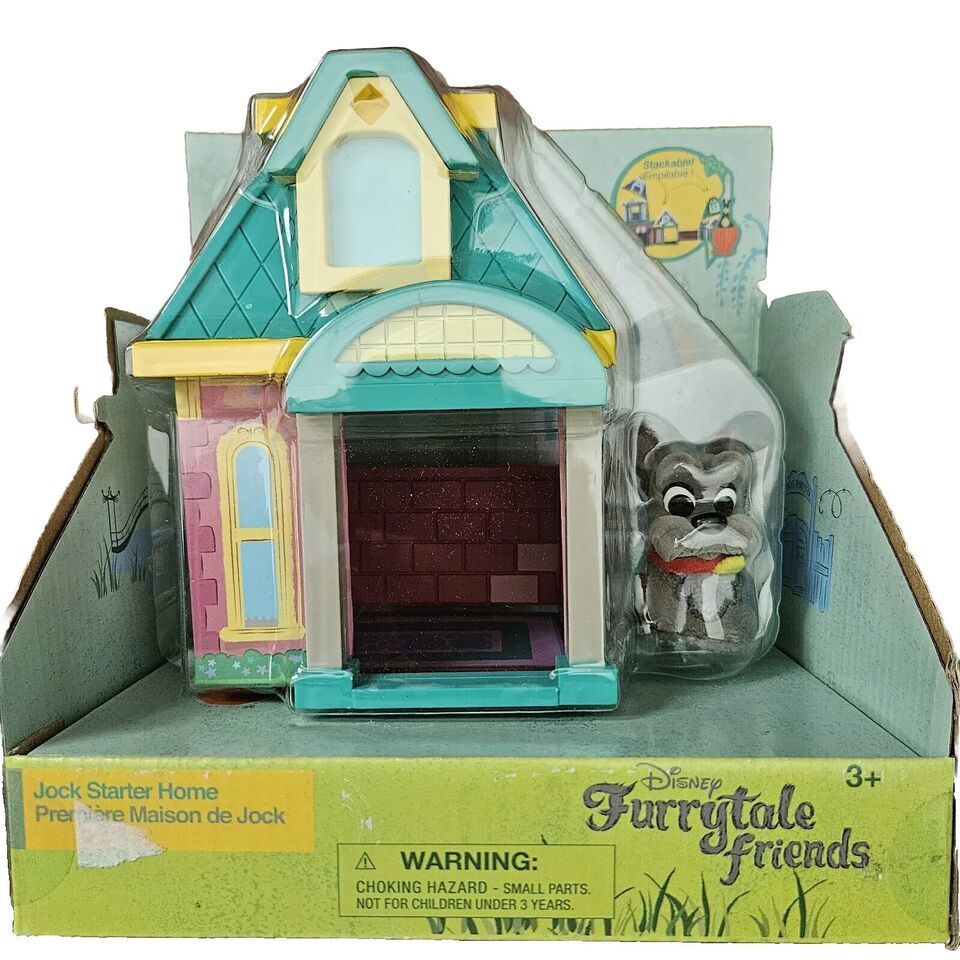 Disney Furrytale Friends Lady & the Tramp Playset Starter Dog Home Playset New - $17.81
