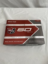 Wilson Staff 50 Elite Golf Balls 12 Total Balls - £14.98 GBP