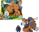 Fisher-Price Imaginext Preschool Toy Monkey Catapult Poseable Figure Set... - £21.64 GBP