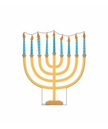 Hanukkah Menorah Chanukah Cardboard Decoration Holiday Jewish Festival o... - £32.35 GBP