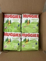 4pk Huggies Natural Care Sensitive Baby Wipes, Unscented Total Of 672 Wipes - $21.49